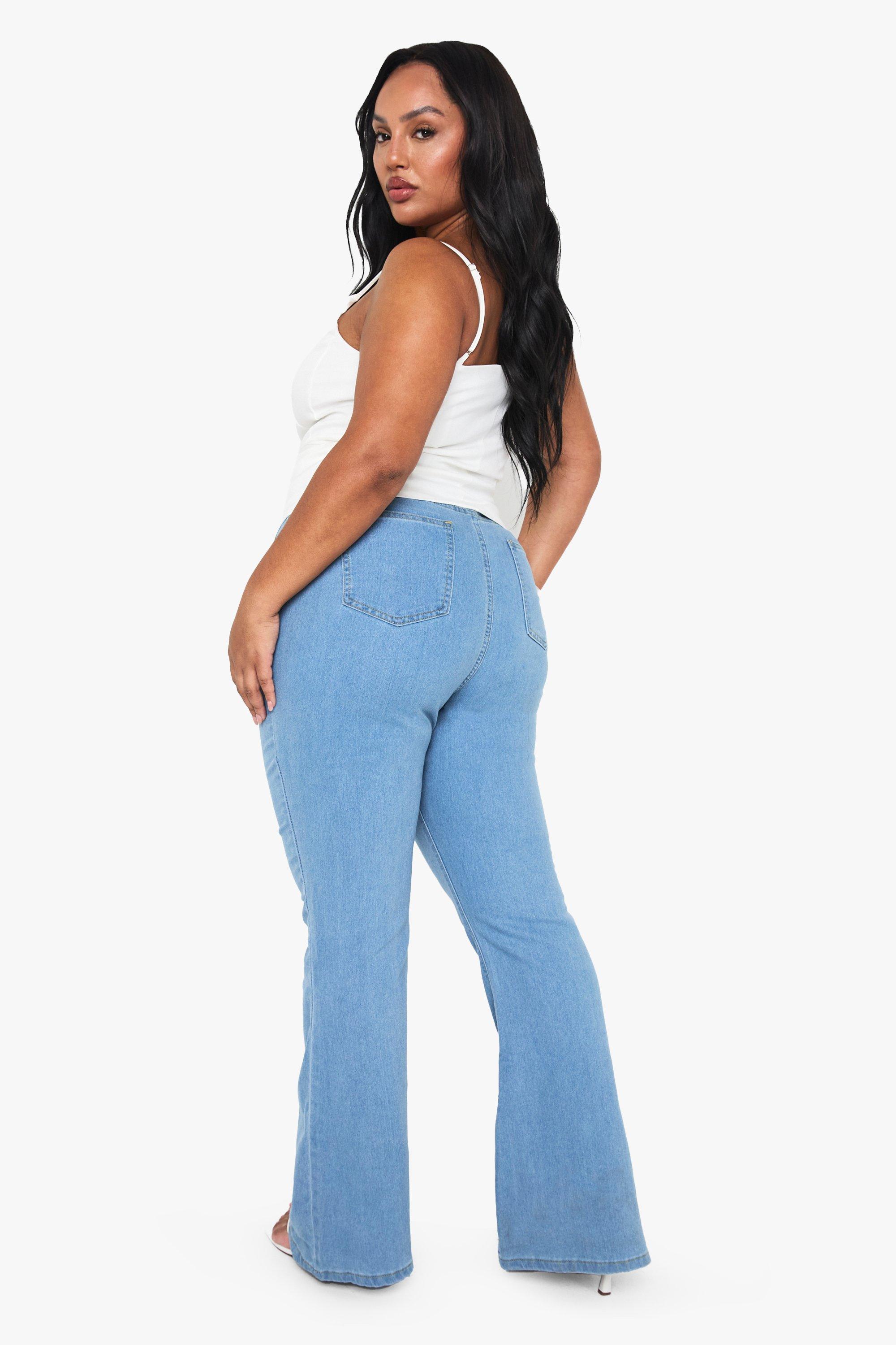 Flared jeans hot sale denim